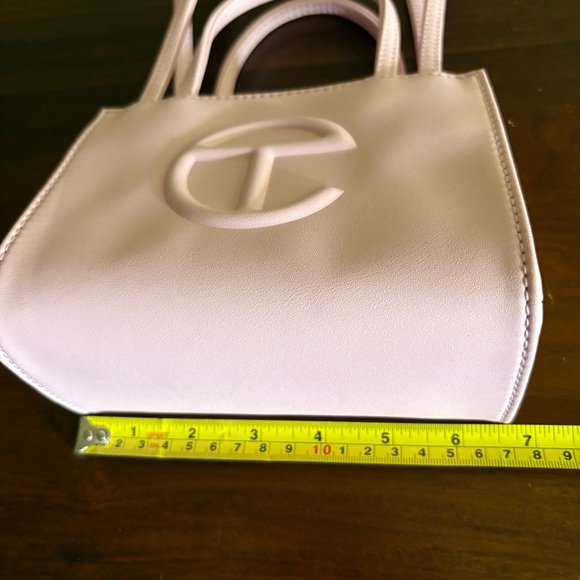 Telfar Small Shopping Bag Shoulder Crossbody Bag Pink Bubblegum - Picture 14 of 16
